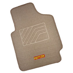 Pop-Corn beige Foot Mats